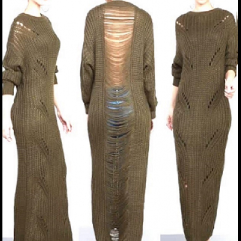 SWEATER DRESS